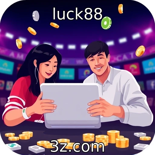 Crescimento de comunidades de apostadores online no Brasil : luck88